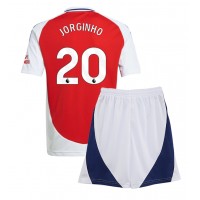 Echipament fotbal Arsenal Jorginho Frello #20 Tricou Acasa 2024-25 pentru copii maneca scurta (+ Pantaloni scurti)